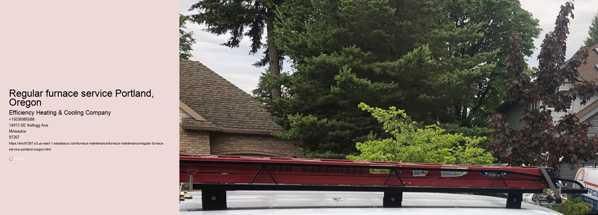 Regular furnace service Portland, Oregon