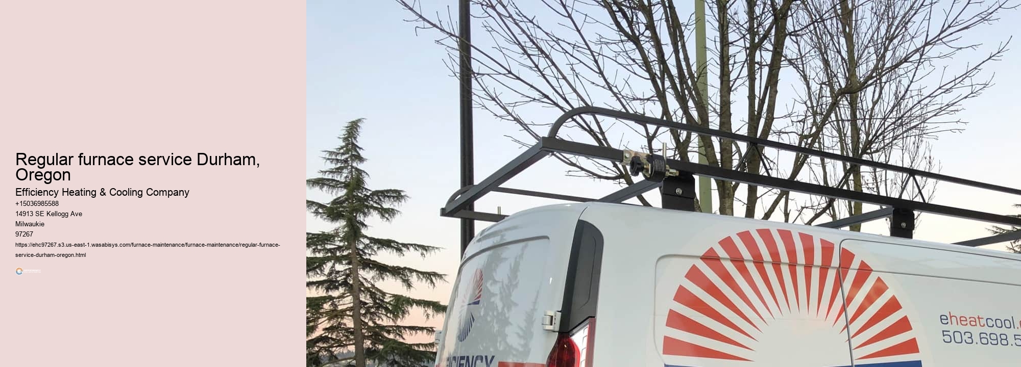 Regular furnace service Durham, Oregon