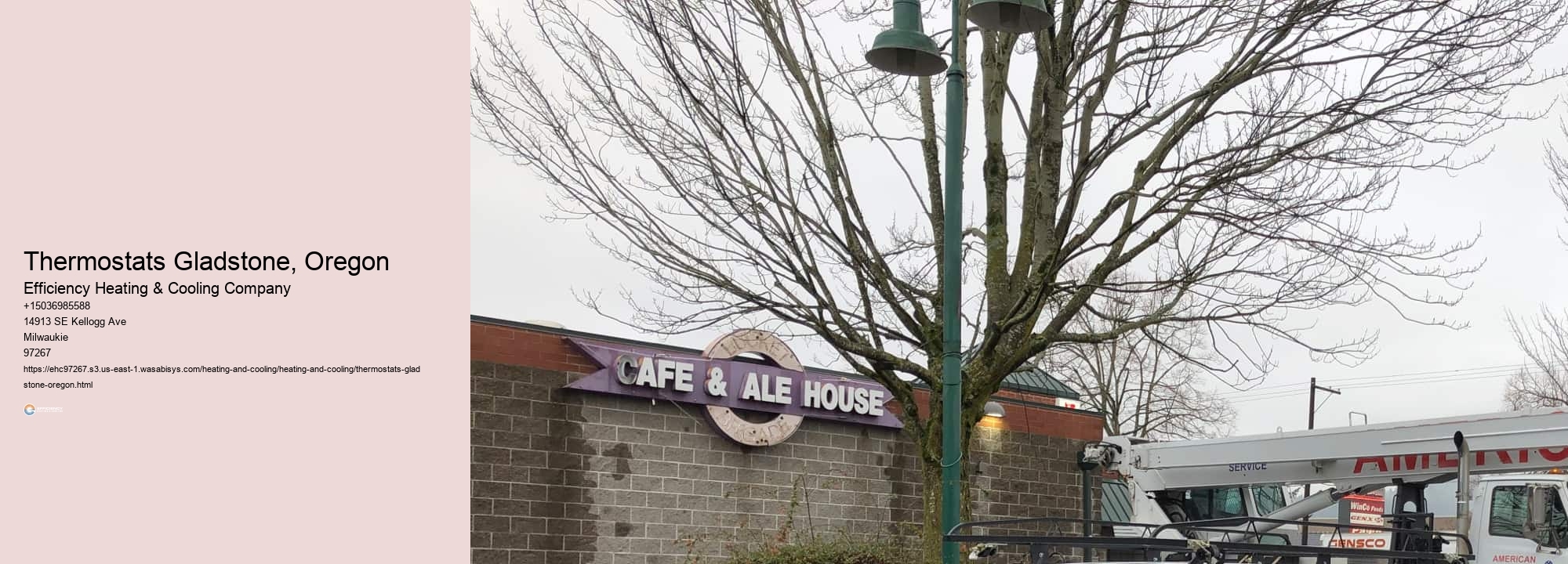 Thermostats Gladstone, Oregon